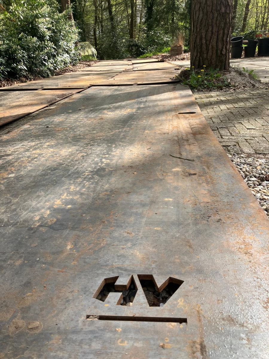 Verhuur stalen rijplaat - foto's 4